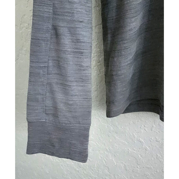 TOP/BLOUSE-GUESS-Gray-Long Sleeves-Cotton-Size Large - Picture 4 of 14